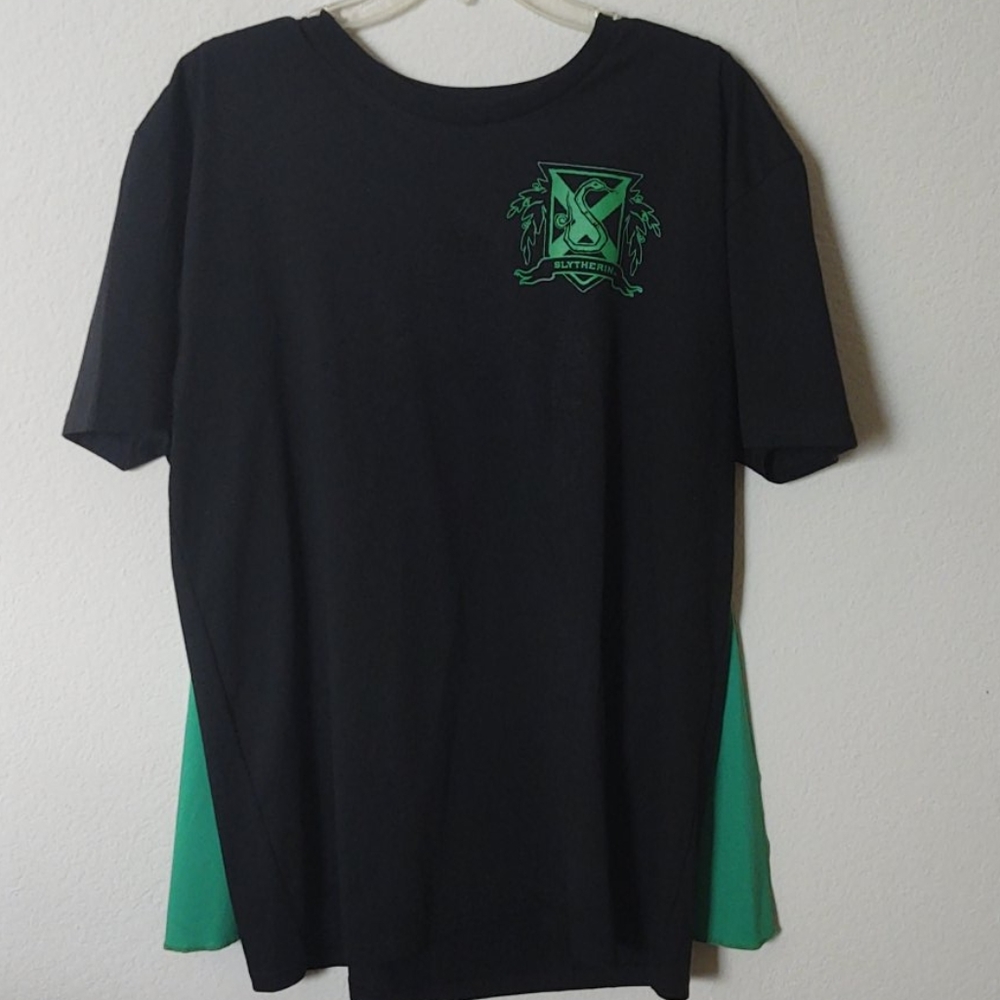 Harry Potter Slytherin Shirt With Cape